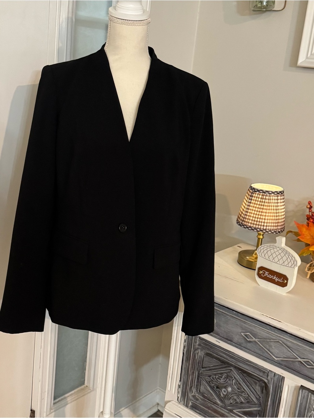 DKNY Black Blazer – Size 12
